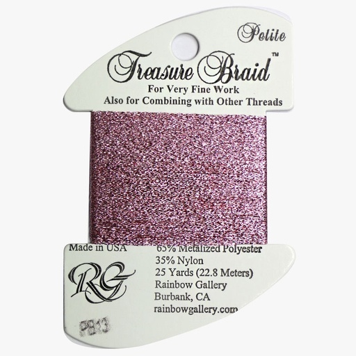 [RainbowGalleryPetiteTreasureBraidPB13Pink] Rainbow Gallery Petite Treasure Braid PB13 Pink