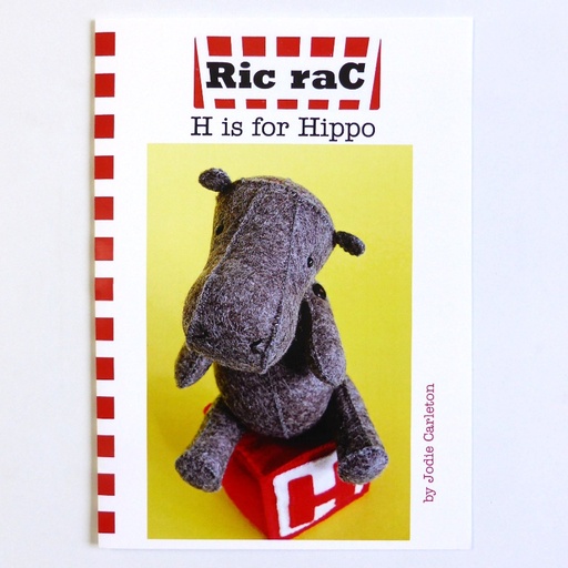 [RicRacCreativeCardsHforHippo] Ric RaC H is for Hippo Pattern