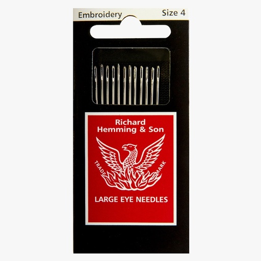 [richardhemmingembroiderycrewelsize4] Richard Hemming Embroidery / Crewel Needles Size 4