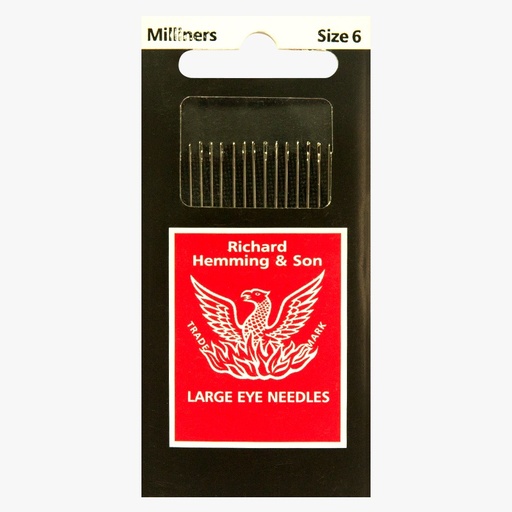 [richardhemmingmillinerssize6] Richard Hemming Milliners Needles Size 6