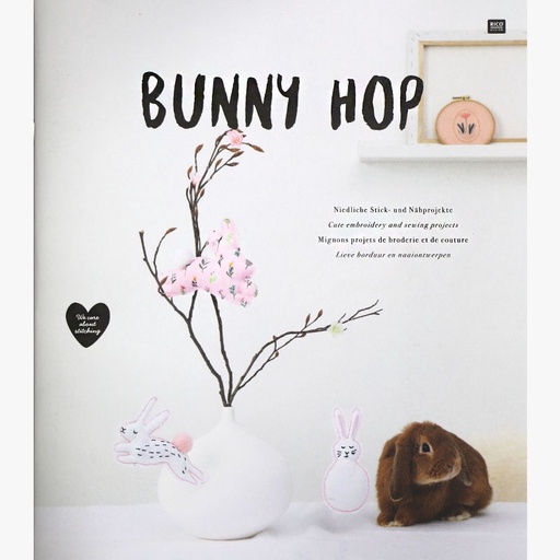 [ricobunnyhopcuteembroideryandsewingprojects] Rico Book Bunny Hop
