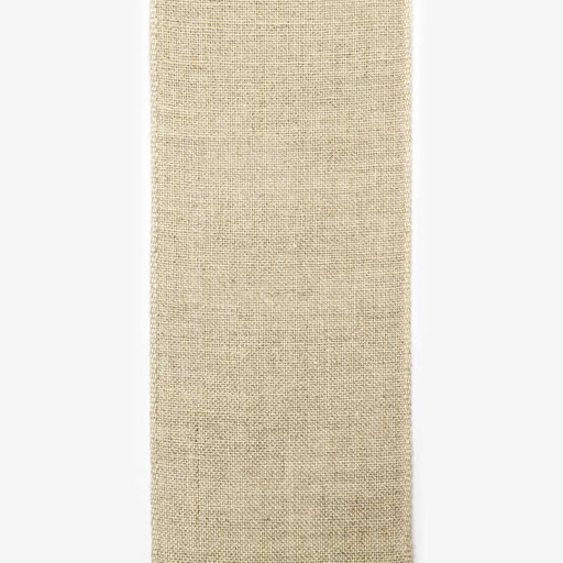 [Rico10cmLinenBandNatural] Rico Linen Band Natural 10cm 28ct