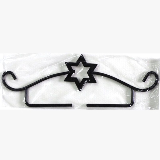 [rico-star-hanger-black-11cm] Rico Star Hanger Black 11cm