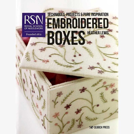 [rsnembroideredboxes-heatherlewis] RSN HEATHER LEWIS Embroidered Boxes