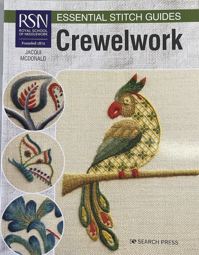 [rsncrewelwork-essentialstitchguidebyjacquimcdonald] RSN JACQUI MCDONALD Crewelwork Essential Stitch Guide