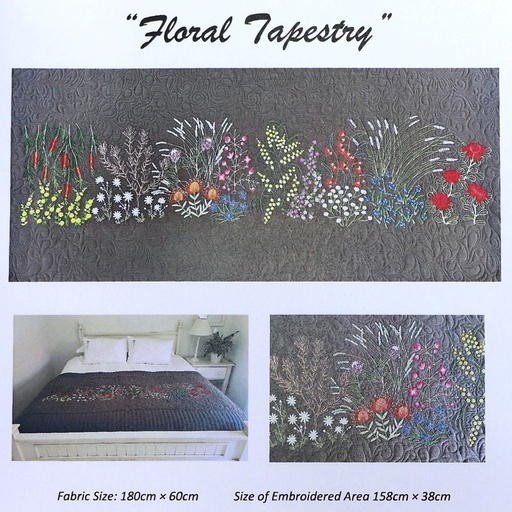 [salli-jess-designs-floral-tapestry] Salli Jess Designs Floral Tapestry