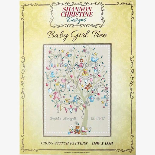 [shannon-christine-designs-baby-girl-tree] Shannon Christine Designs Baby Girl Tree