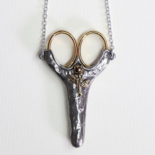 [simply-scissors-english-rose-chatelaine] Simply Scissors English Rose Chatelaine