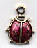 [107Ladybirdcharm] Susan Clarke Charm 107 Ladybird Charm