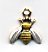 [SusanClarkeCharms1346] Susan Clarke Charm 1346 Small Bee