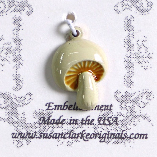[SusanClarkeCharms1441] Susan Clarke Charm 1441 Mushroom