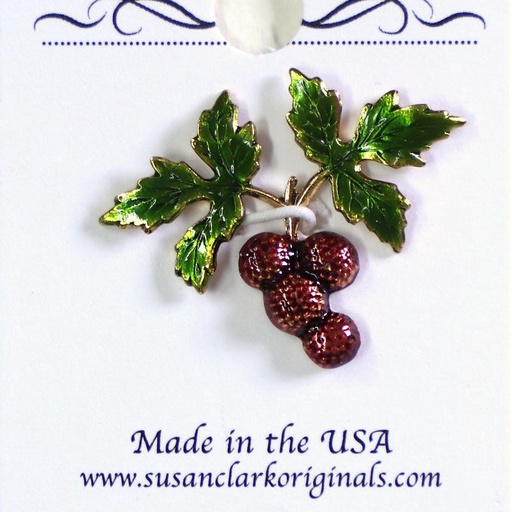 [susanclarkecharms169berries] Susan Clarke Charm 169 Berries