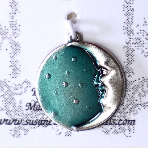 [susan-clarke-charm-974-moon-and-stars] Susan Clarke Charm 974 Moon and Stars