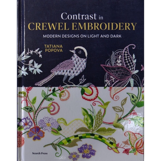 [contrast-in-crewel-embroidery-tatiana-popova] TATIANA POPOVA Contrast in Crewel Embroidery