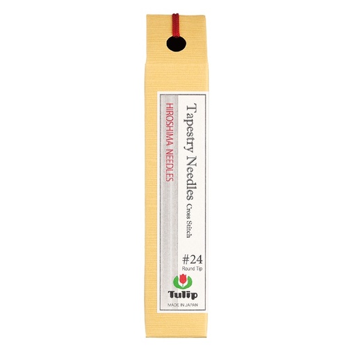 [tulipneedlescrossstitchroundtip24] Tulip Needles Tapestry / Cross Stitch Round Tip Needles Size 24