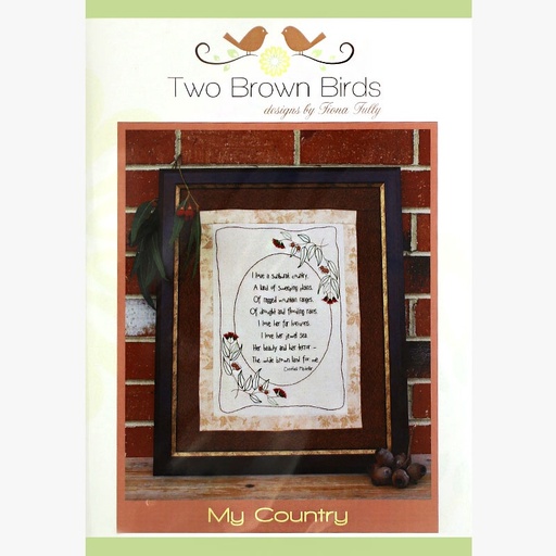 [two-brown-birds-my-country] Two Brown Birds My Country