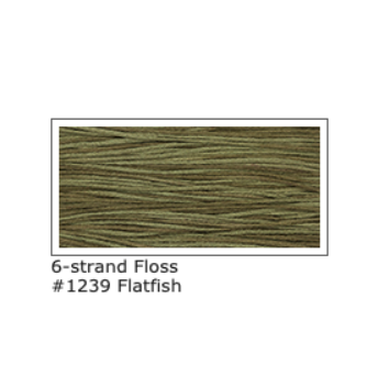 [WeeksDyeWorksFloss1239Flatfish] Weeks Dye Works Stranded Floss 1239 Flatfish