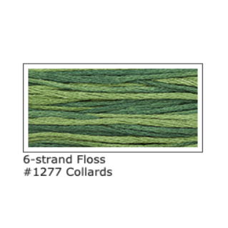[WeeksDyeWorksFloss1277Collards] Weeks Dye Works Stranded Floss 1277 Collards