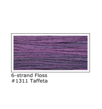 [WeeksDyeWorksFloss1311] Weeks Dye Works Stranded Floss 1311 Taffeta