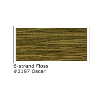 [WeeksDyeWorksFlossOscar] Weeks Dye Works Stranded Floss 2197 Oscar